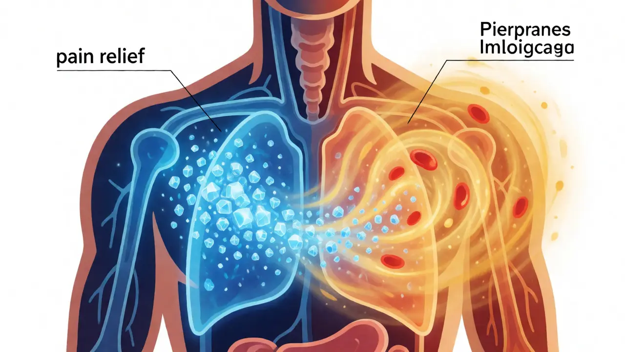 Ilustrace biologické dostupnosti čistého CBD a synergického účinku terpenů v těle
