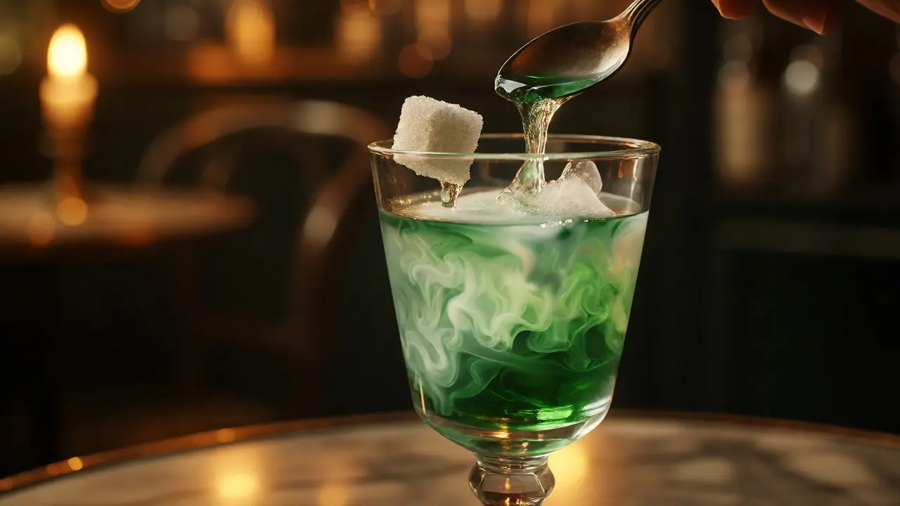 Proč se absintu říká Zelená víla? Historie a věda za zeleným nápojem