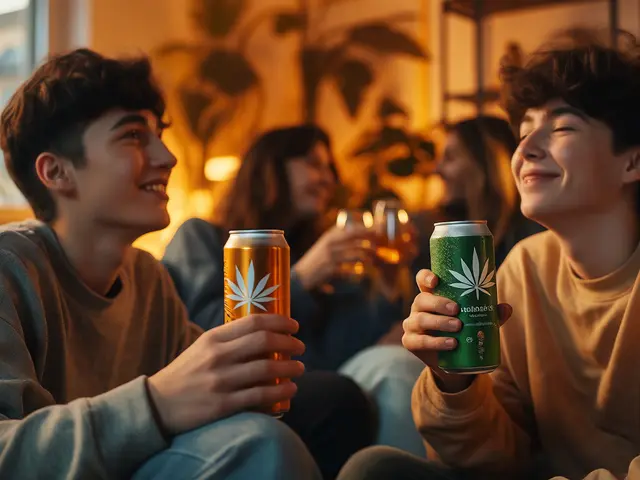 Jak získat euforii bez alkoholu: Průvodce konopnými nápoji
